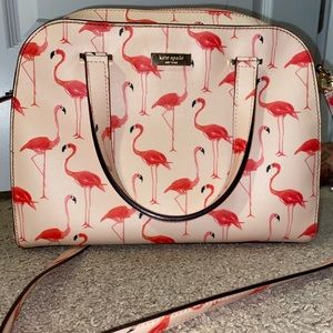 Limited edition Kate spade flamingo purse